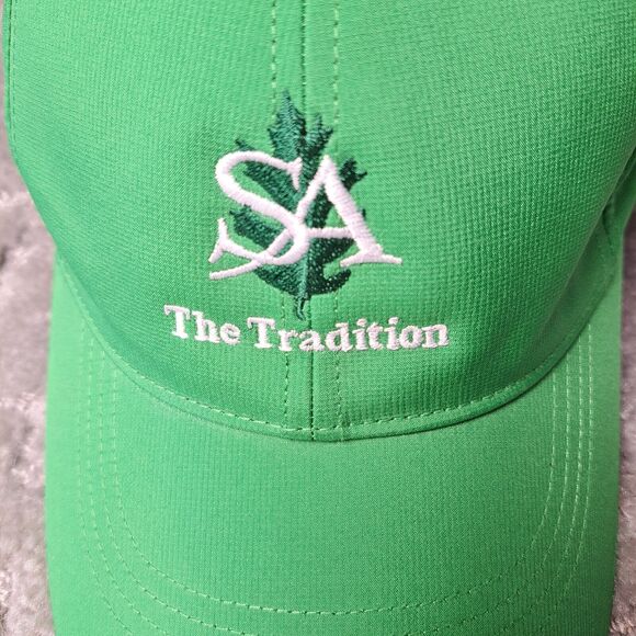 Nike Green Golf Cap ADULT SIZE OSFM sa the tradition strapback windproof hat nwt - Picture 2 of 9